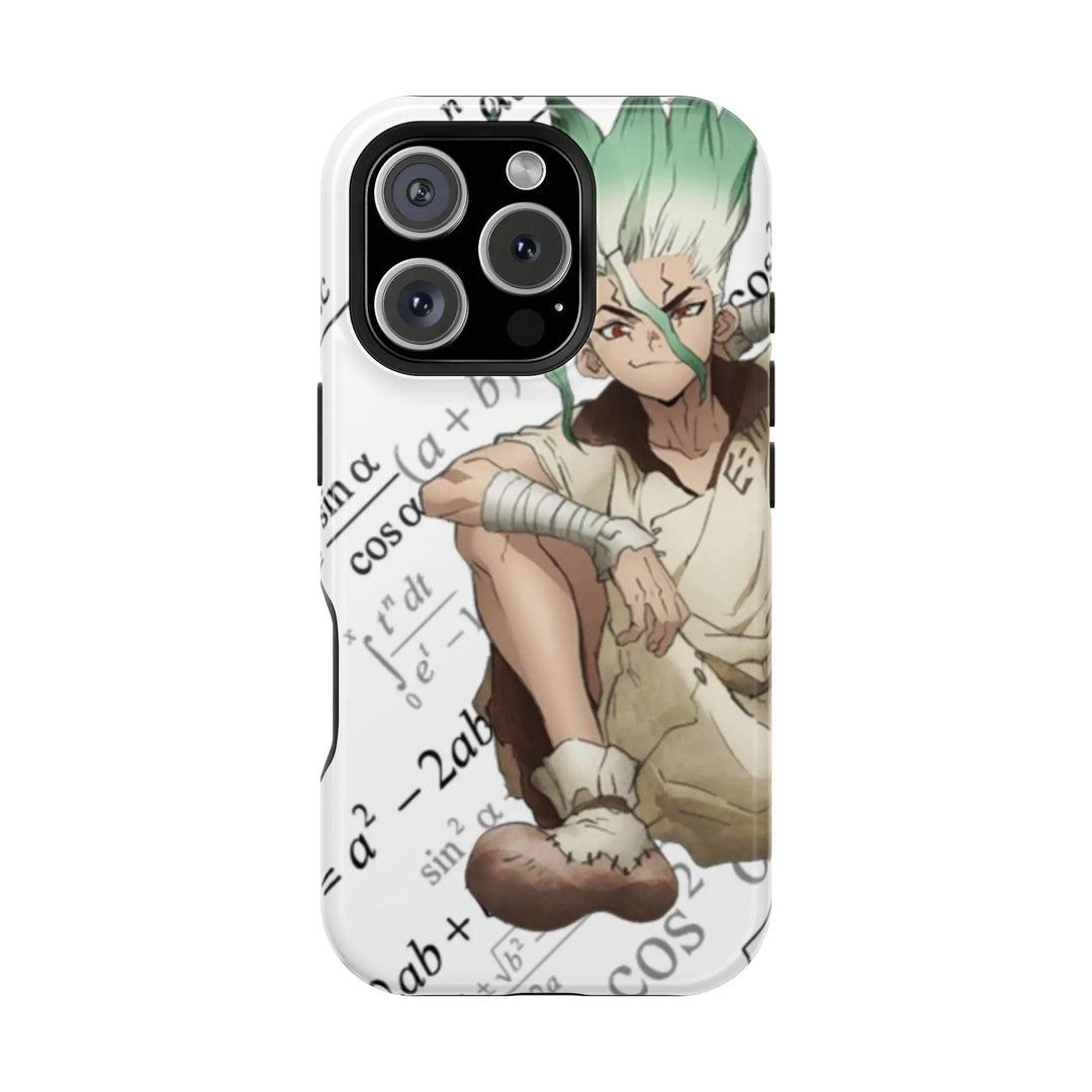 Phone Case - Dr Stone Anime iPhone Impact-Resistant Magnetic Design Printify