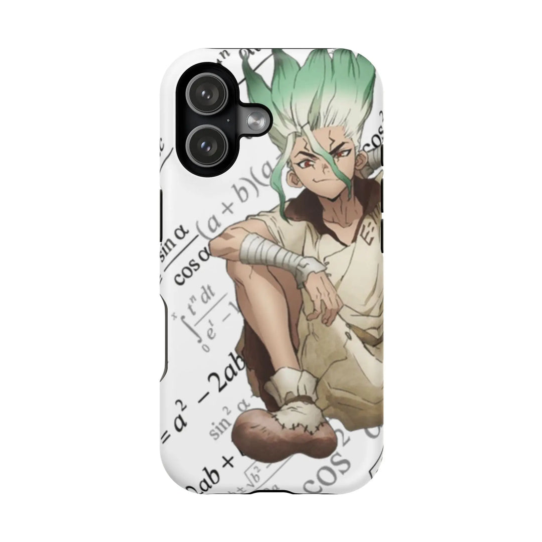 Phone Case - Dr Stone Anime iPhone Impact-Resistant Magnetic Design Printify