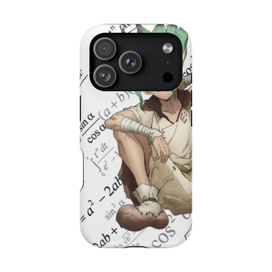 Phone Case - Dr Stone Anime iPhone Impact-Resistant Magnetic Design Printify