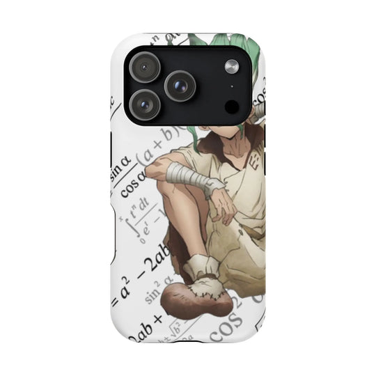 Phone Case - Dr Stone Anime iPhone Impact-Resistant Magnetic Design Printify