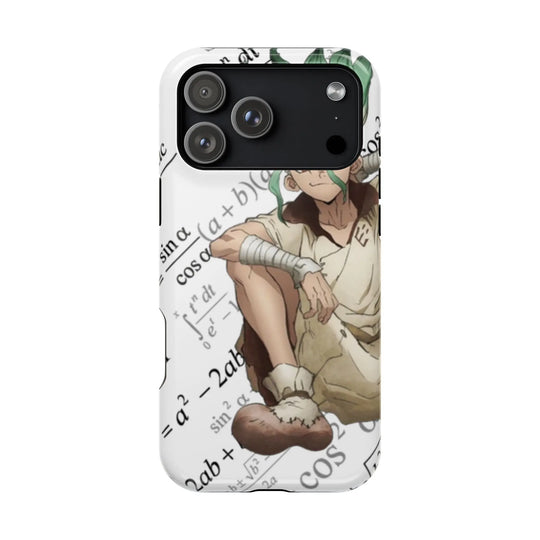 Phone Case - Dr Stone Anime iPhone Impact-Resistant Magnetic Design Printify