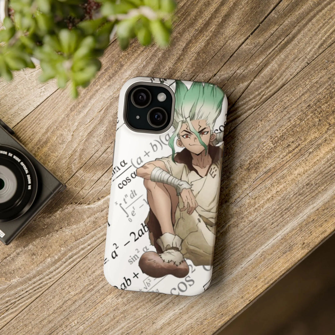 Phone Case - Dr Stone Anime iPhone Impact-Resistant Magnetic Design Printify
