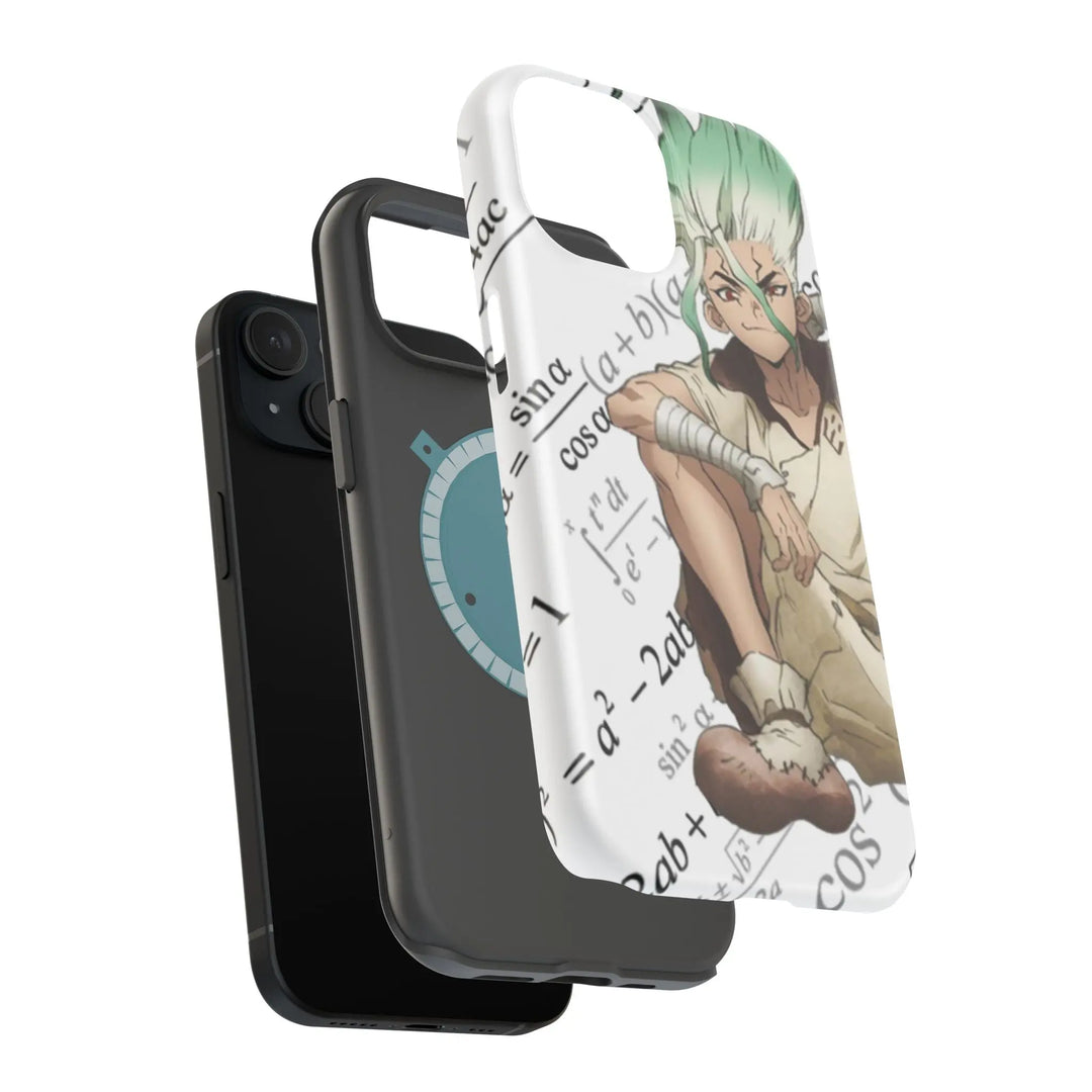 Phone Case - Dr Stone Anime iPhone Impact-Resistant Magnetic Design Printify