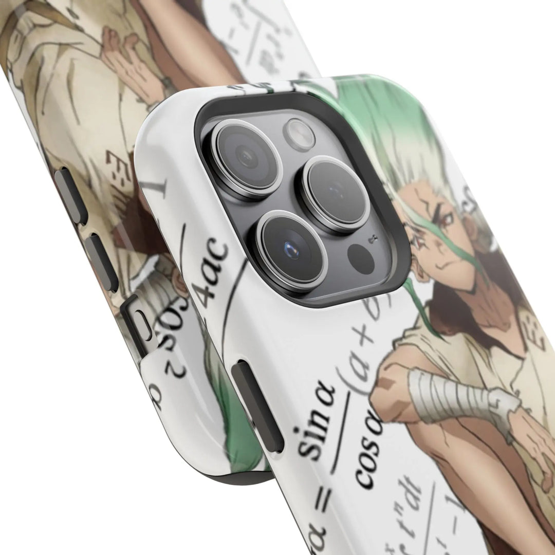 Phone Case - Dr Stone Anime iPhone Impact-Resistant Magnetic Design Printify