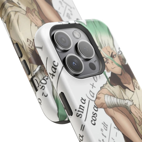 Phone Case - Dr Stone Anime iPhone Impact-Resistant Magnetic Design Printify