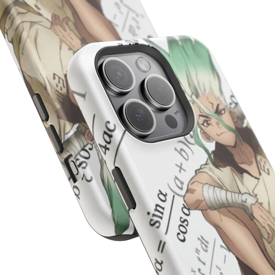 Phone Case - Dr Stone Anime iPhone Impact-Resistant Magnetic Design Printify