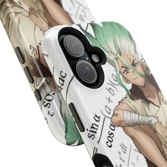 Phone Case - Dr Stone Anime iPhone Impact-Resistant Magnetic Design Printify