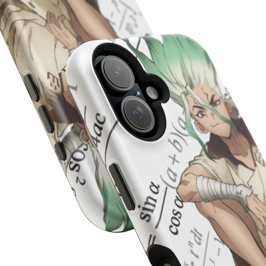 Phone Case - Dr Stone Anime iPhone Impact-Resistant Magnetic Design Printify