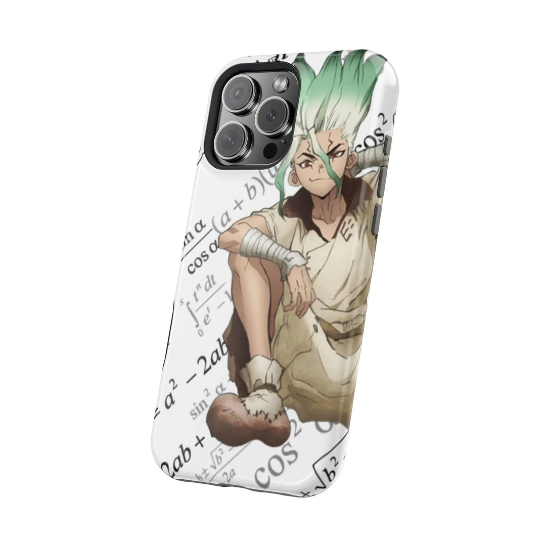 Phone Case - Dr Stone Anime iPhone Impact-Resistant Magnetic Design - Jesterdesigns1