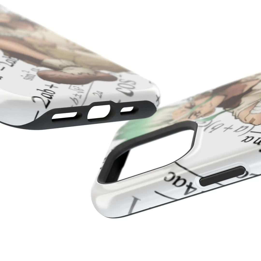 Phone Case - Dr Stone Anime iPhone Impact-Resistant Magnetic Design - Jesterdesigns1