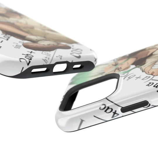 Phone Case - Dr Stone Anime iPhone Impact-Resistant Magnetic Design - Jesterdesigns1