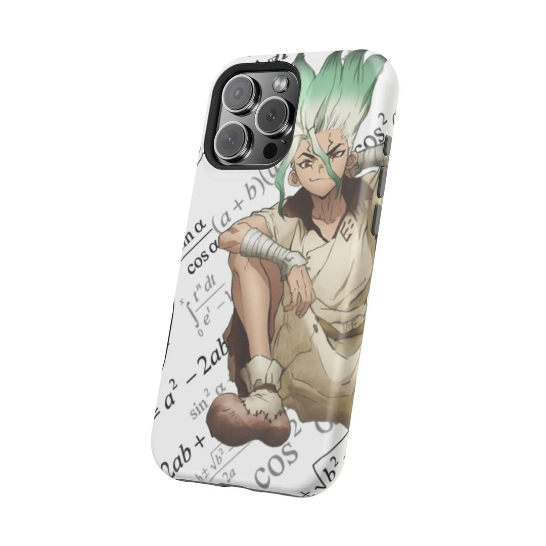 Phone Case - Dr Stone Anime iPhone Impact-Resistant Magnetic Design - Jesterdesigns1