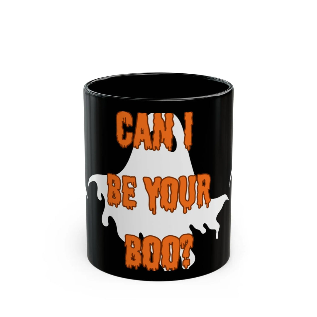 Spooky Halloween Mug, Can I Be Your Boo - Jesterdesigns1