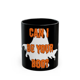Spooky Halloween Mug, Can I Be Your Boo