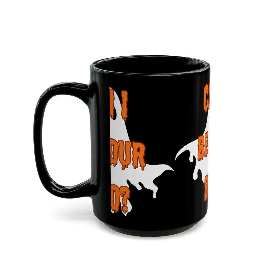 Spooky Halloween Mug, Can I Be Your Boo - Jesterdesigns1